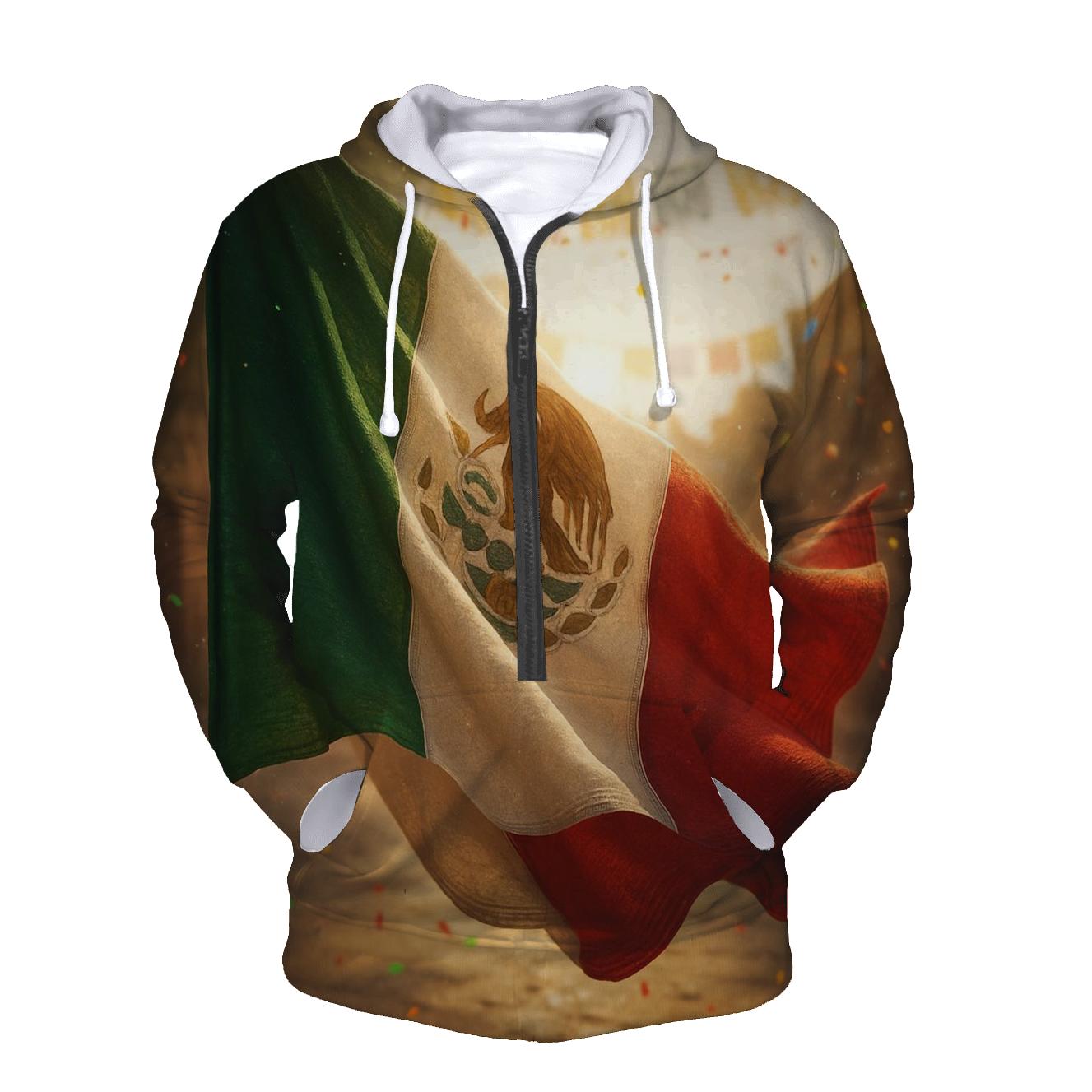 Mexico Fiesta Fabric Dance printed hoodies