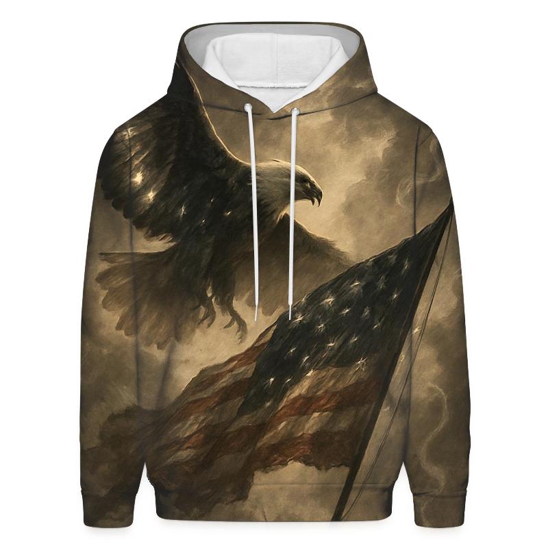 Eagle Over Watch premium hoodies