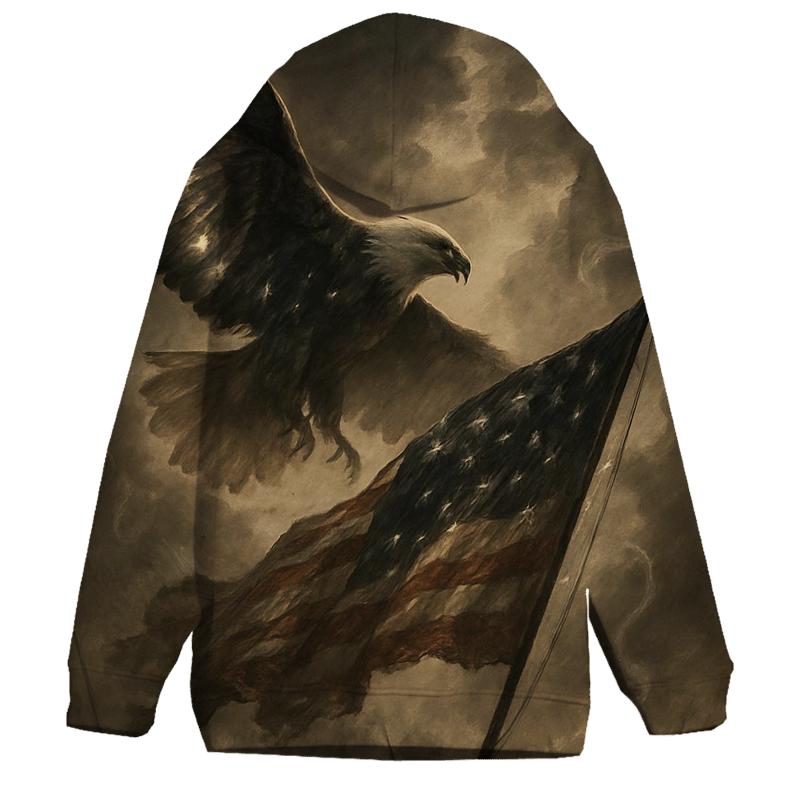 Eagle Over Watch premium hoodies