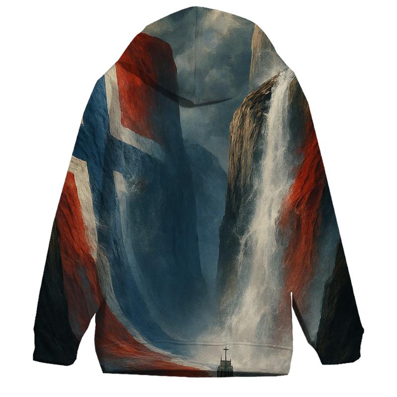 Norway Fjord Surreal hoodie designs