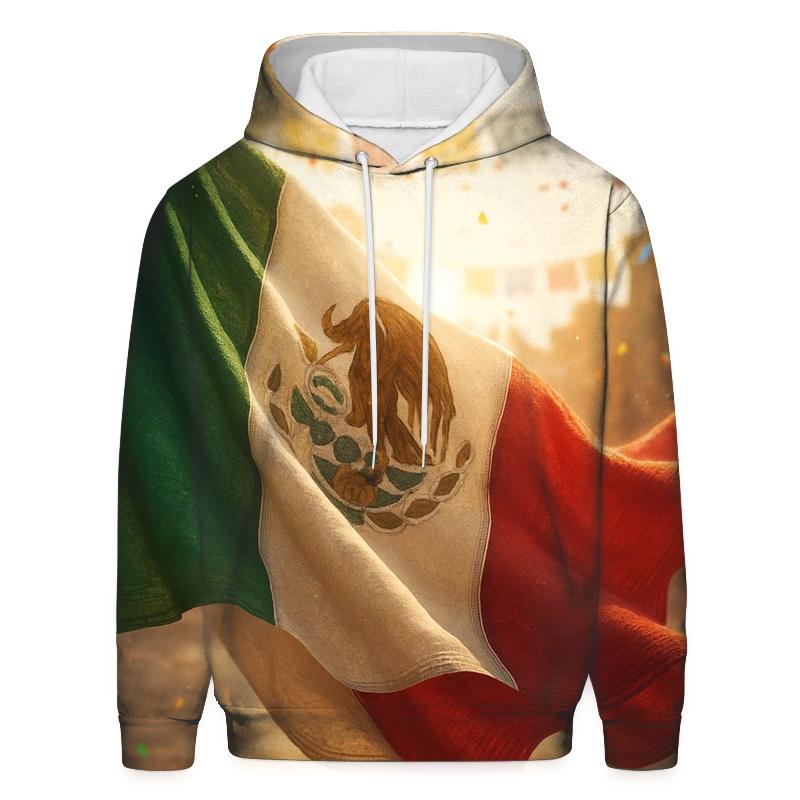 Mexico Fiesta Fabric Dance lightweight hoodies