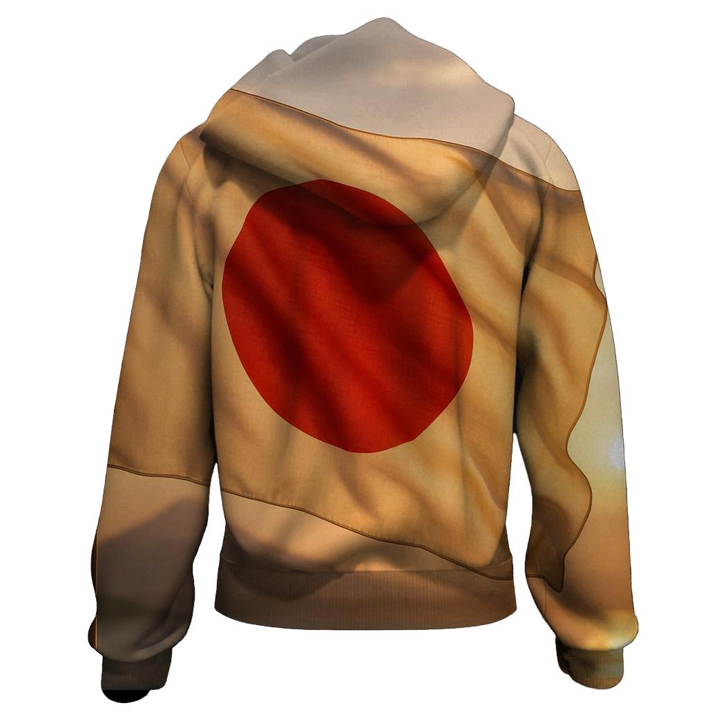 Japan Rising Fabric heavyweight hoodies