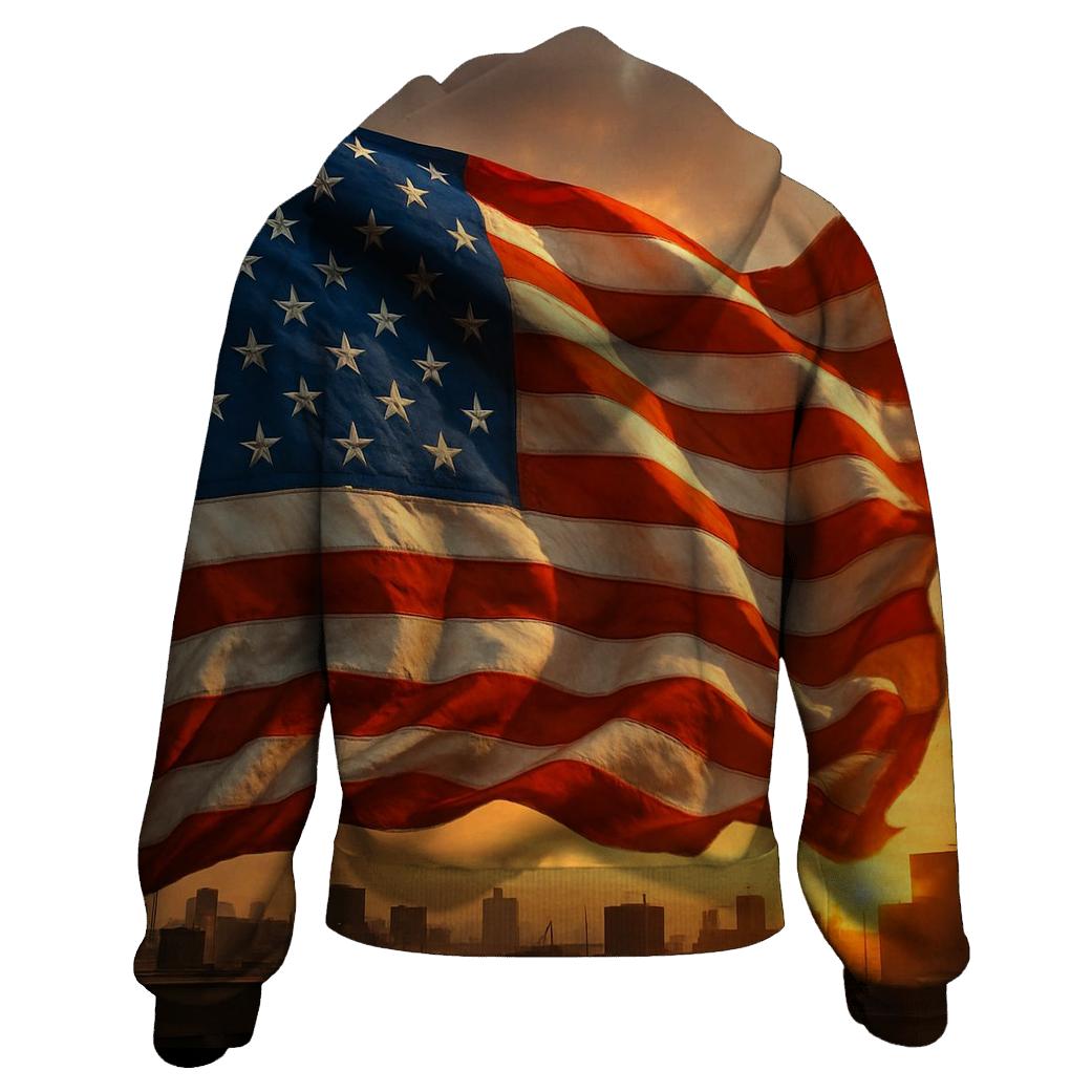 Liberty Fabric Surge hoodie designs