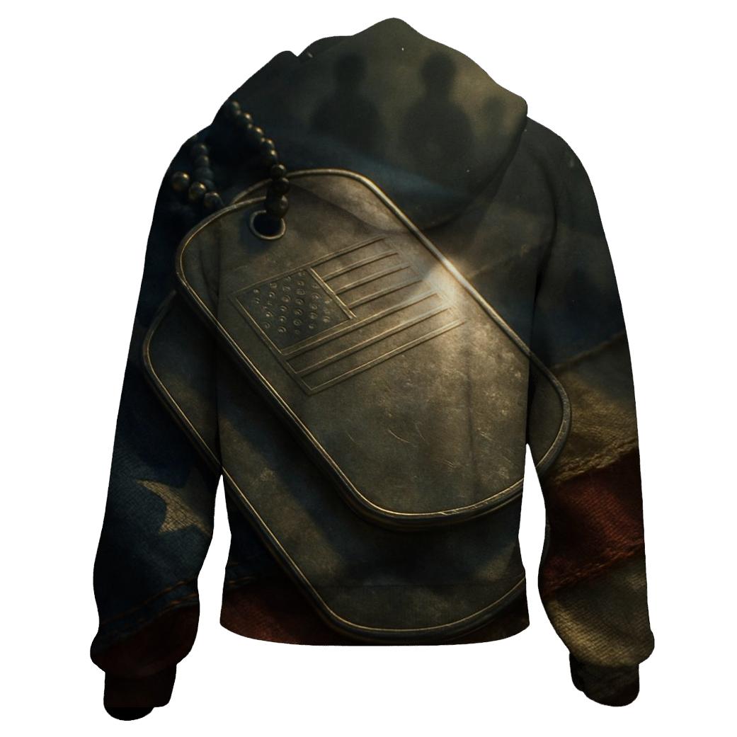 Dog Tags In Sunlight hoodie trends