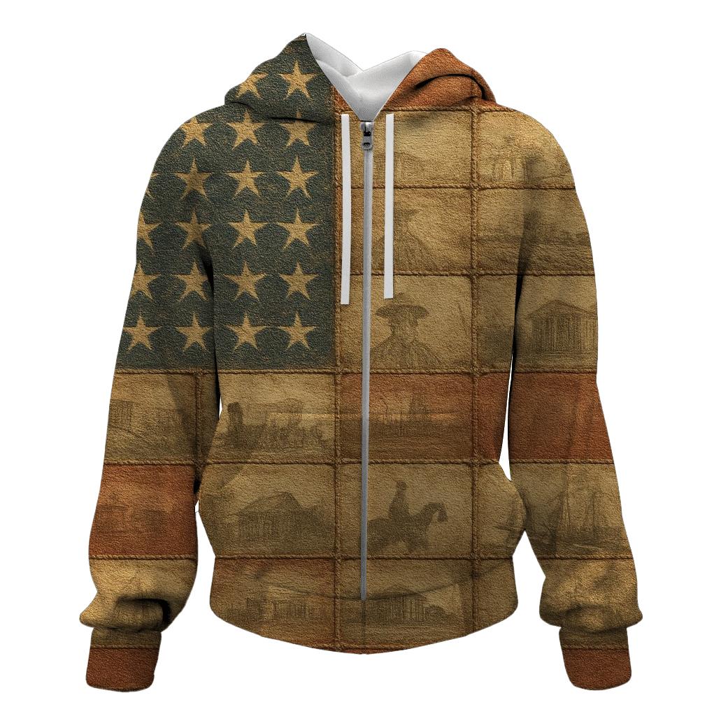 Heritage Thread Mosaic hoodies fashion