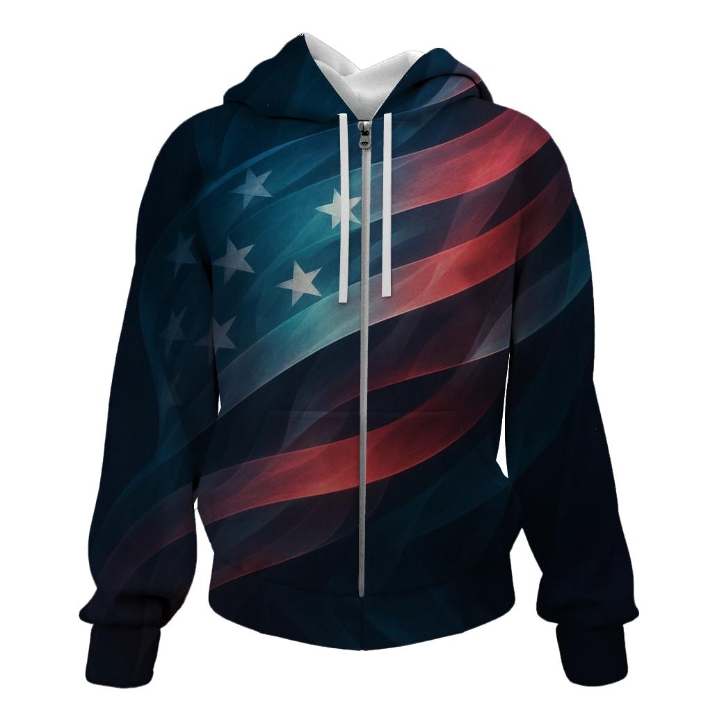 Aurora Banner Twist designer hoodies