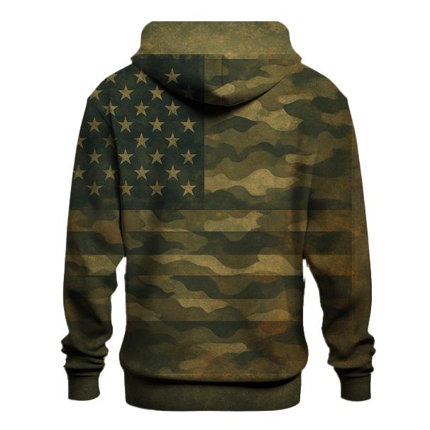 Camouflage Stars Embrace hoodie trends
