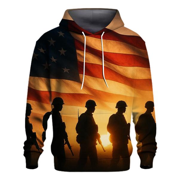 Veteran Silhouette Horizon heavyweight hoodies