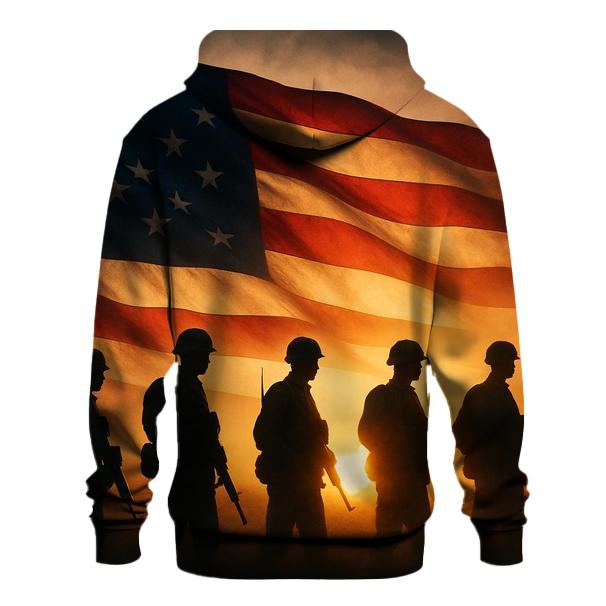 Veteran Silhouette Horizon heavyweight hoodies
