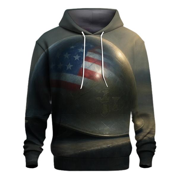 Guardian Helmet Reflection graphic hoodies