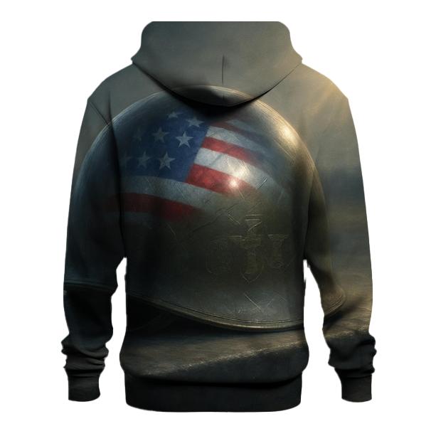 Guardian Helmet Reflection graphic hoodies