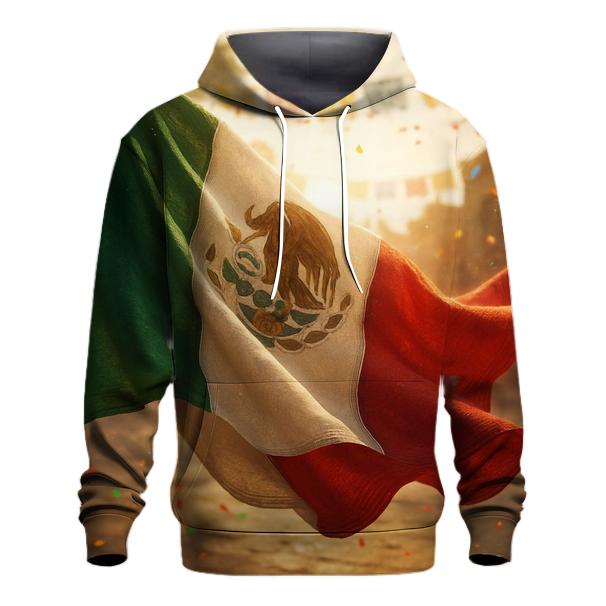 Mexico Fiesta Fabric Dance graphic hoodies