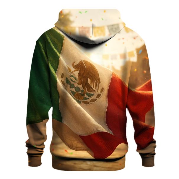 Mexico Fiesta Fabric Dance graphic hoodies