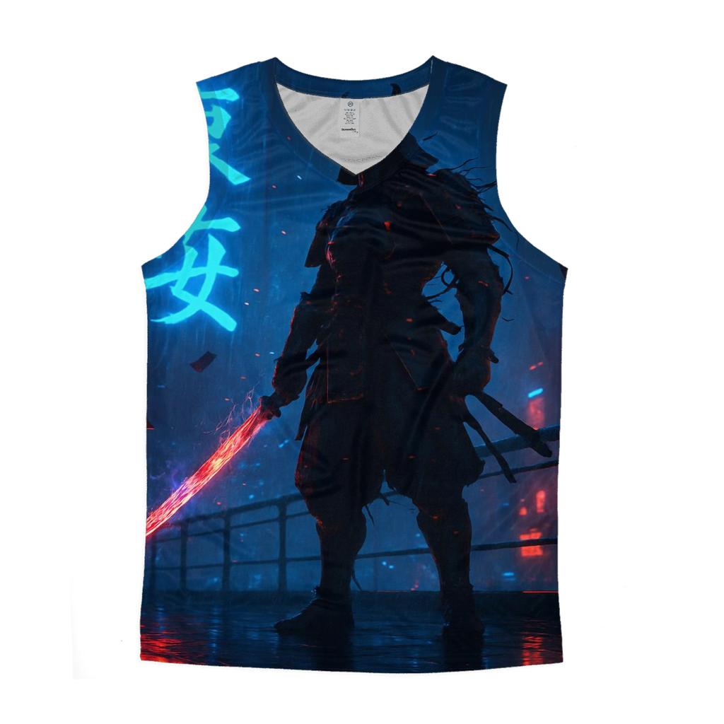 Nebula Street Samurai custom tank tops