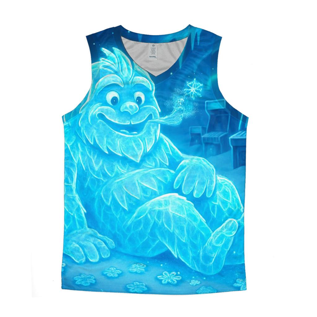 Frosted Neon Yeti stylish racerback tanks