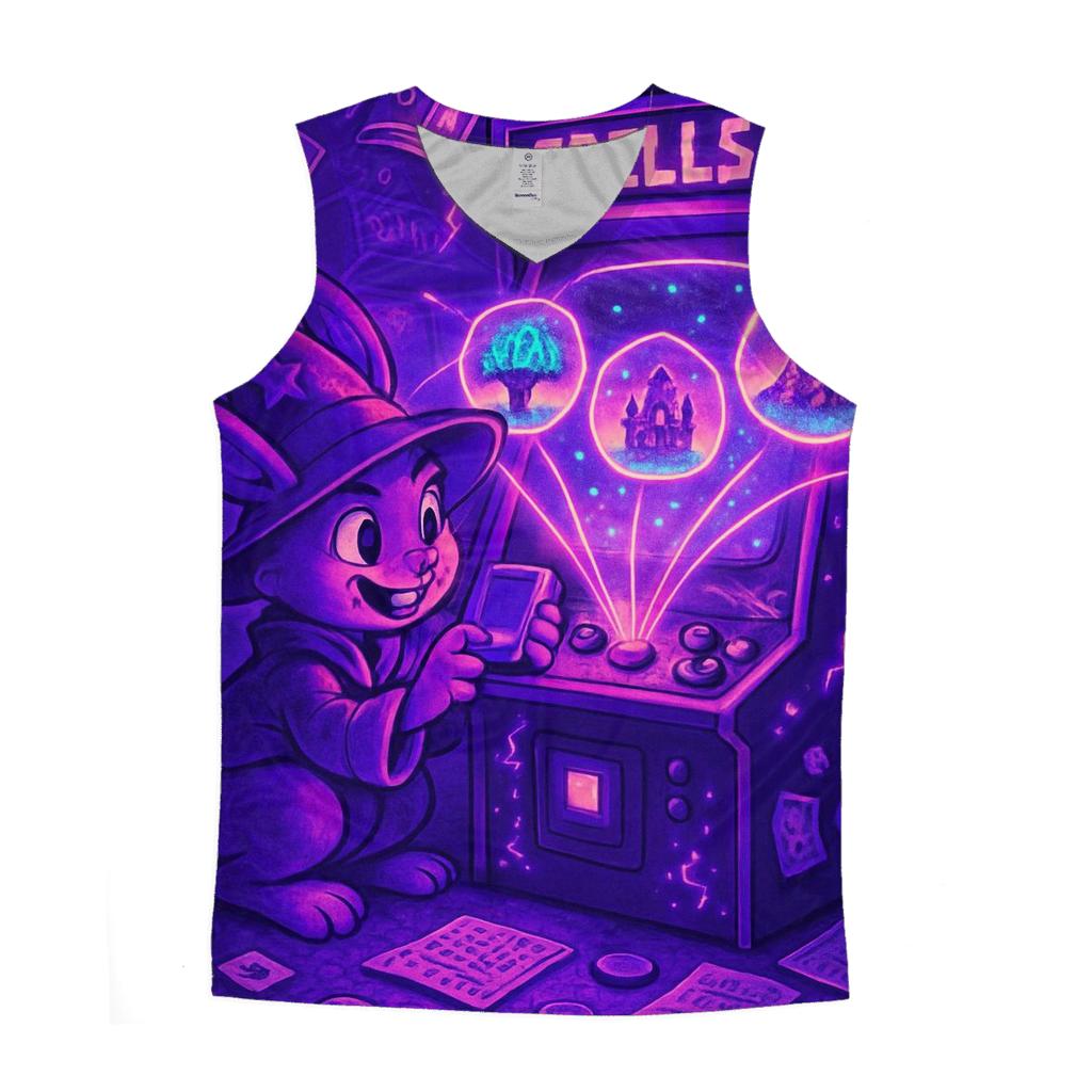 Arcane Arcade Rabbit custom tank tops
