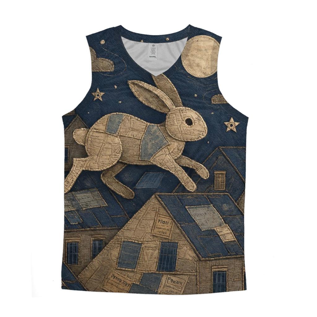 Stitchwork Skyline Hare sports performance tank tops