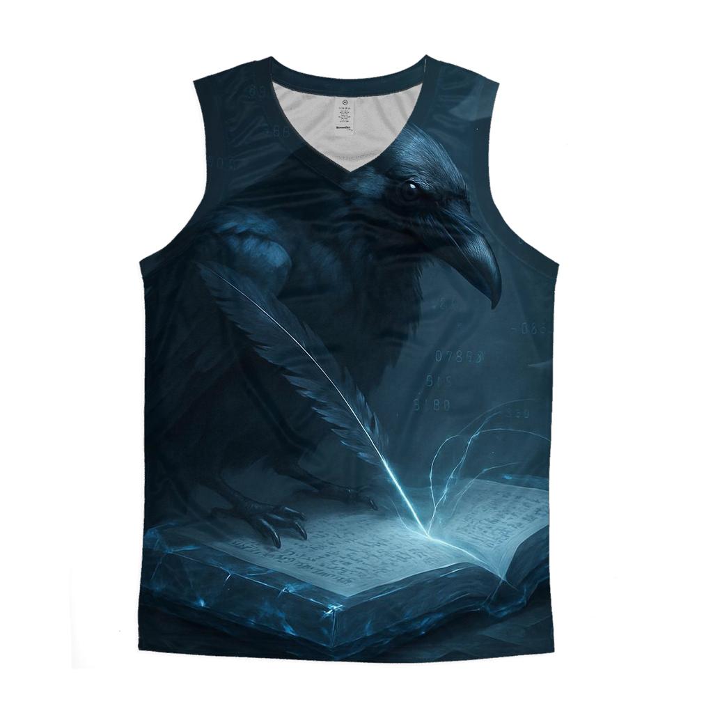Crystal Ledger Raven stylish racerback tanks