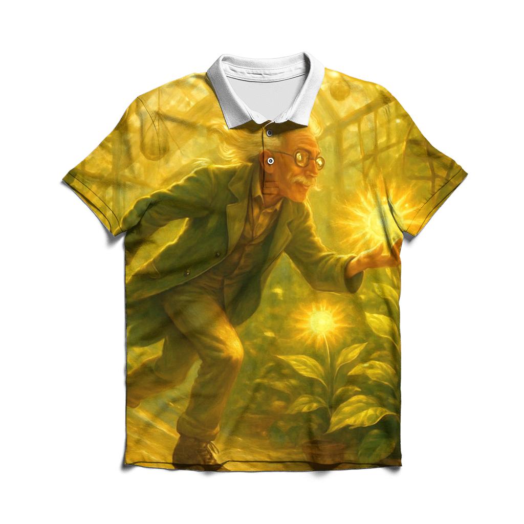 Solar Skate Botanist casual sports polo shirts