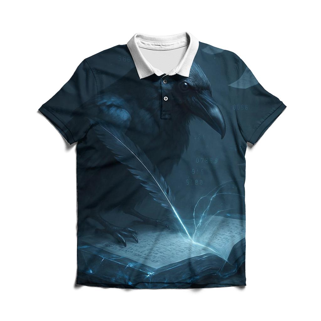 Crystal Ledger Raven classic pique polos