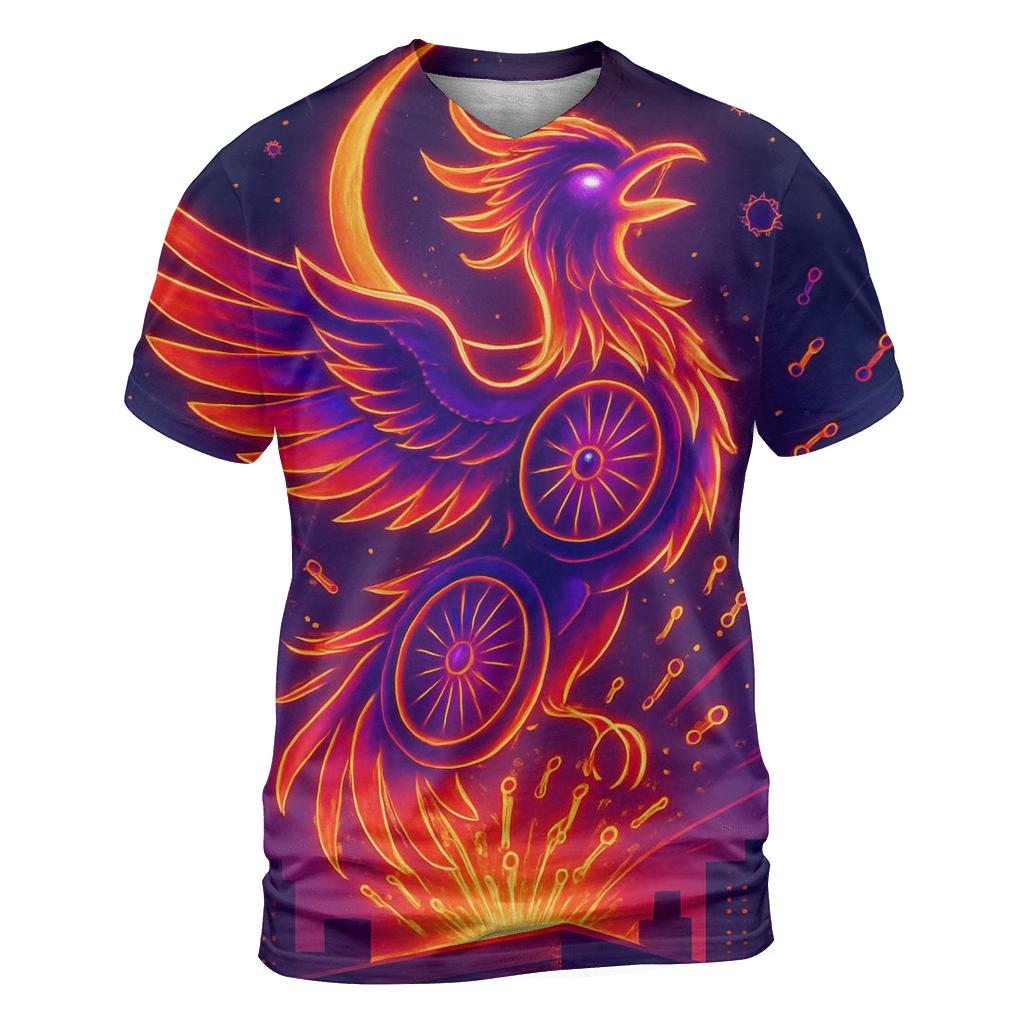 Stargazer Bicycle Phoenix custom all-over print shirts