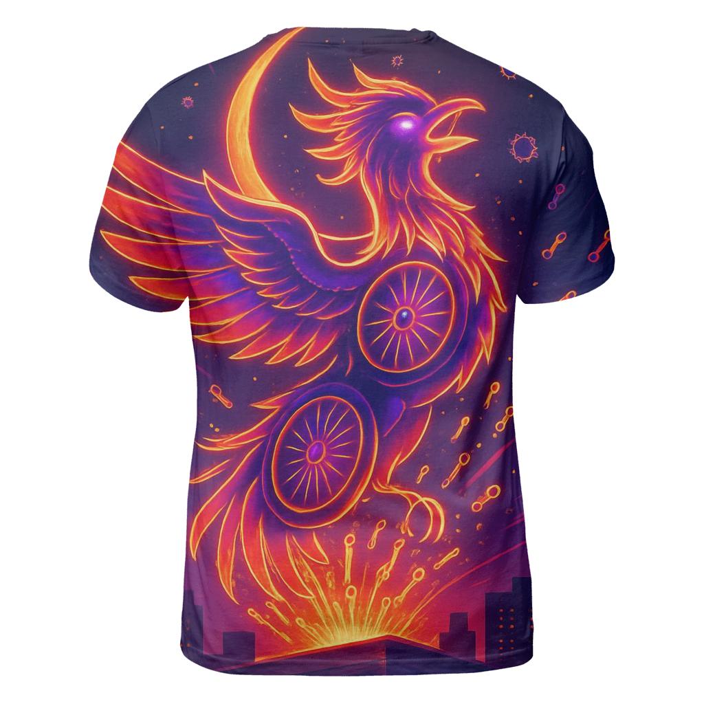 Stargazer Bicycle Phoenix custom all-over print shirts