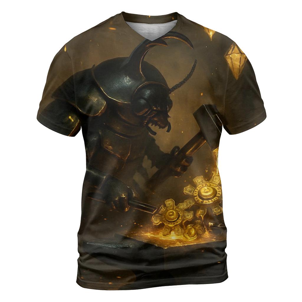 Solar Forge Beetle designer pattern shirts