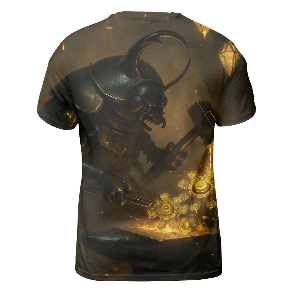 Solar Forge Beetle designer pattern shirts