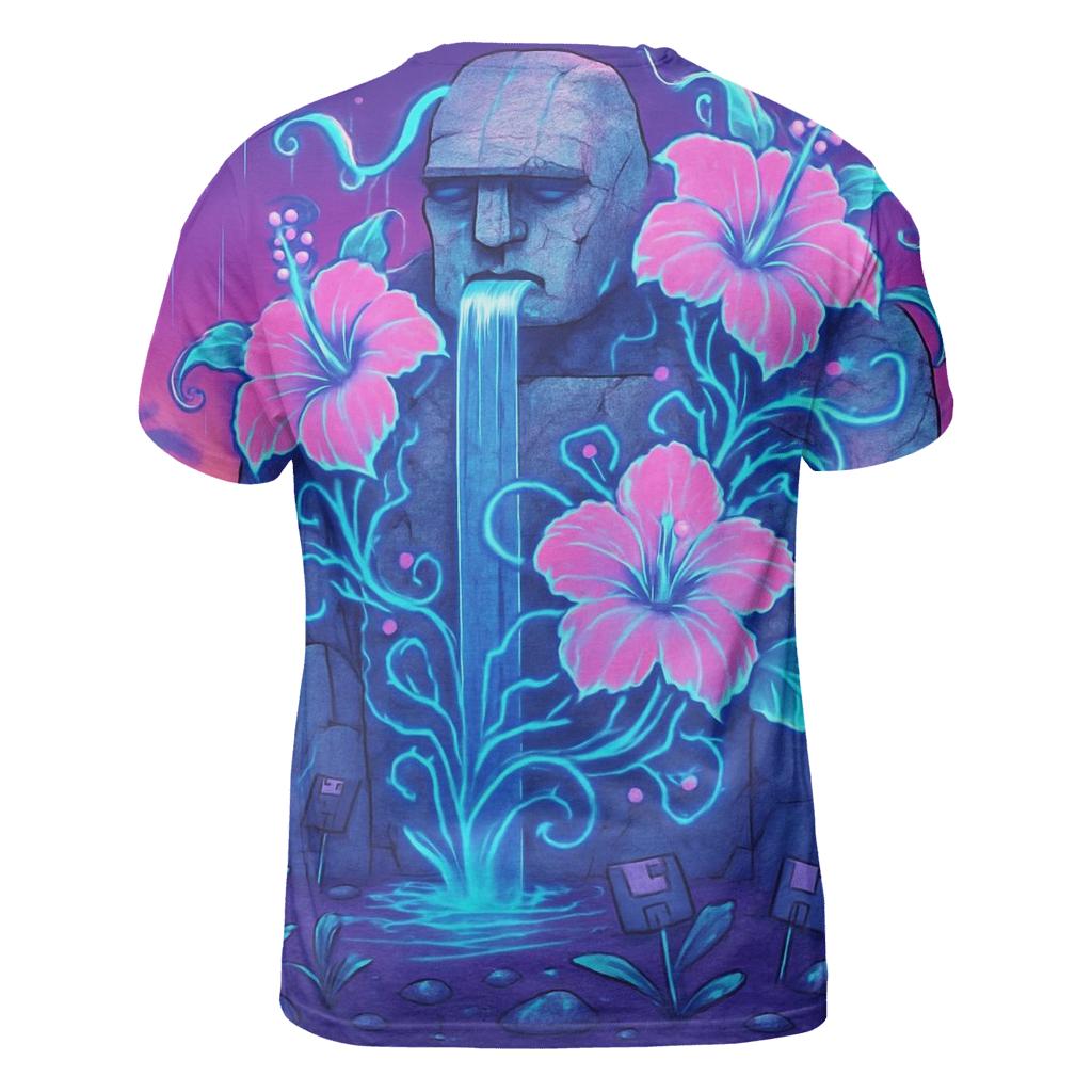 Vaporwave Garden Golem personalized full print shirts
