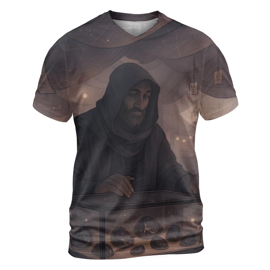 Meteorite Market Merchant creative print fashion shirts