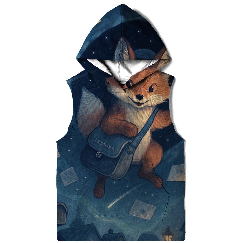 Stellar Postcard Foxhole graphic hoodies