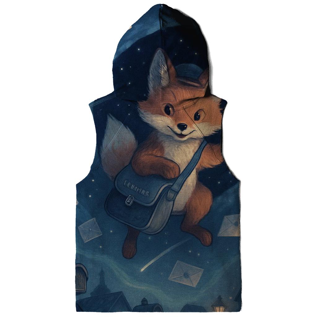 Stellar Postcard Foxhole graphic hoodies