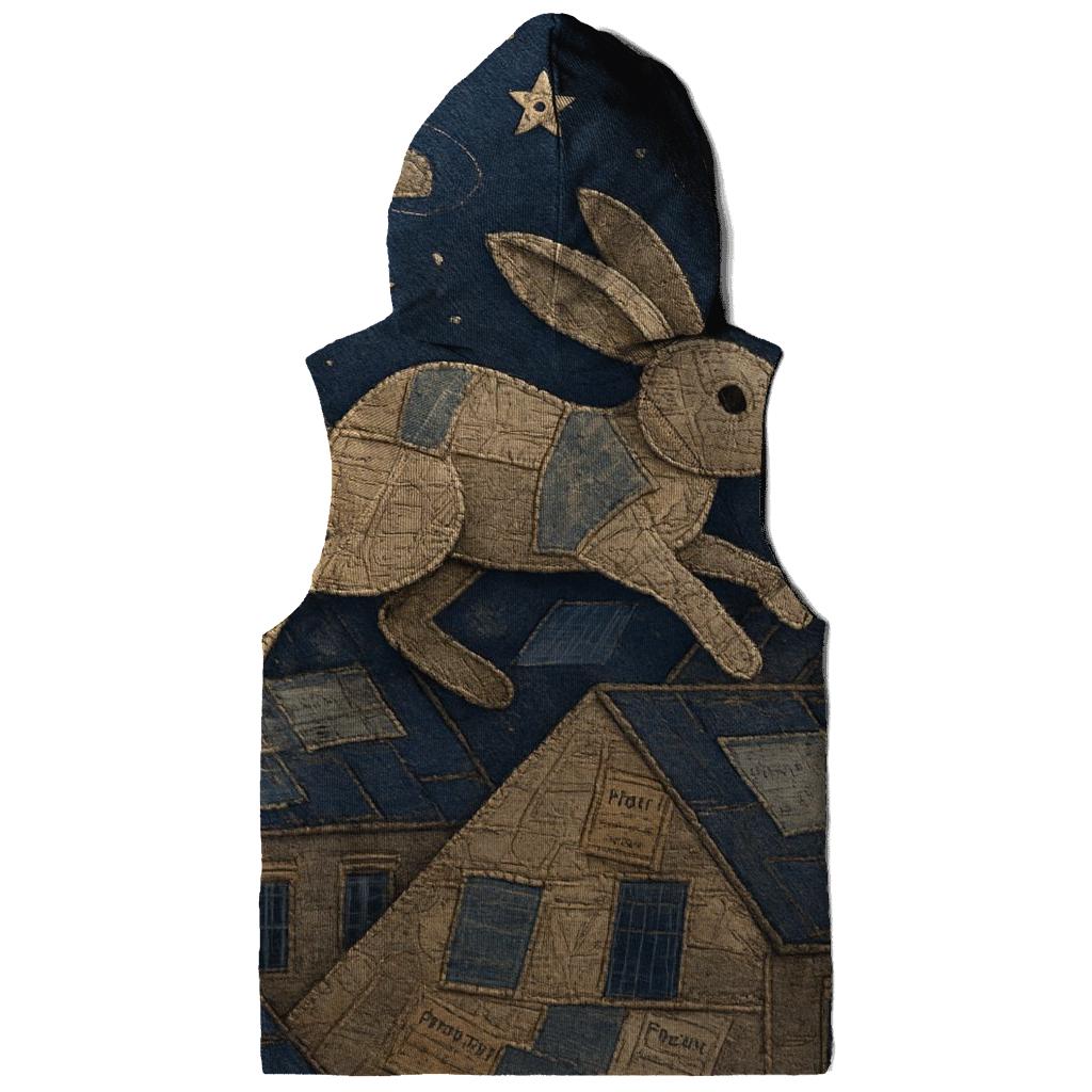 Stitchwork Skyline Hare zip-up hoodies