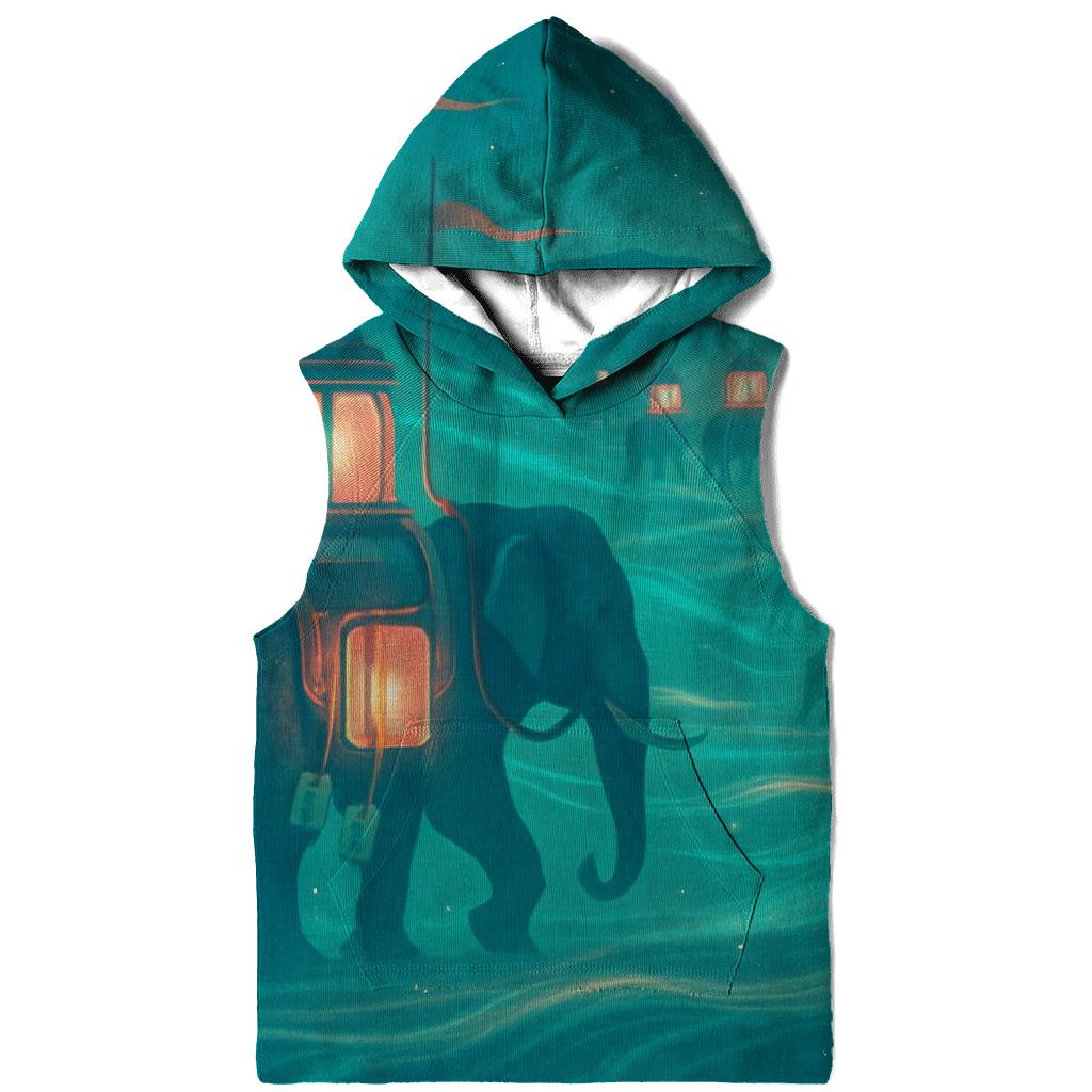 Flux Lantern Caravan graphic hoodies