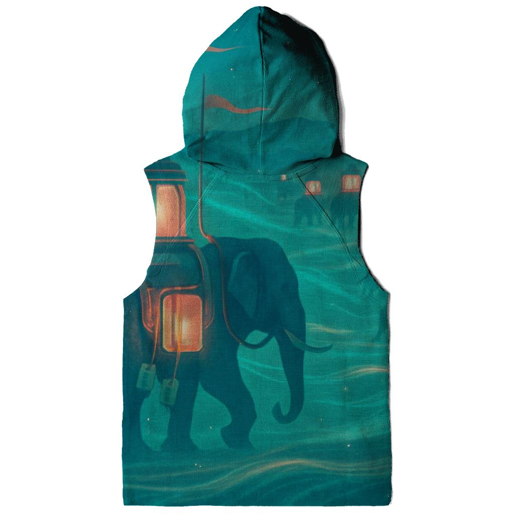 Flux Lantern Caravan graphic hoodies