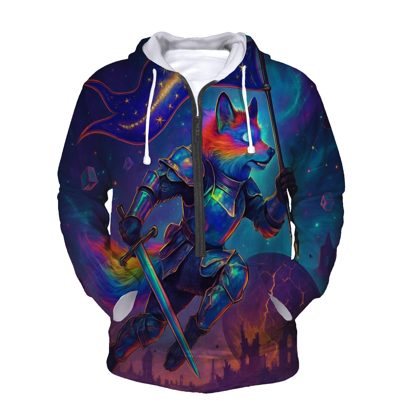 Nebula Fox Herald pullover hoodies