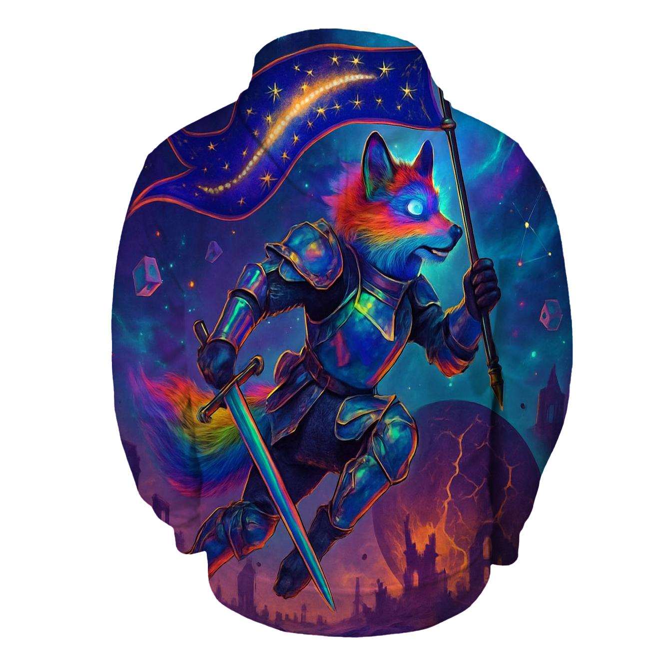 Nebula Fox Herald pullover hoodies