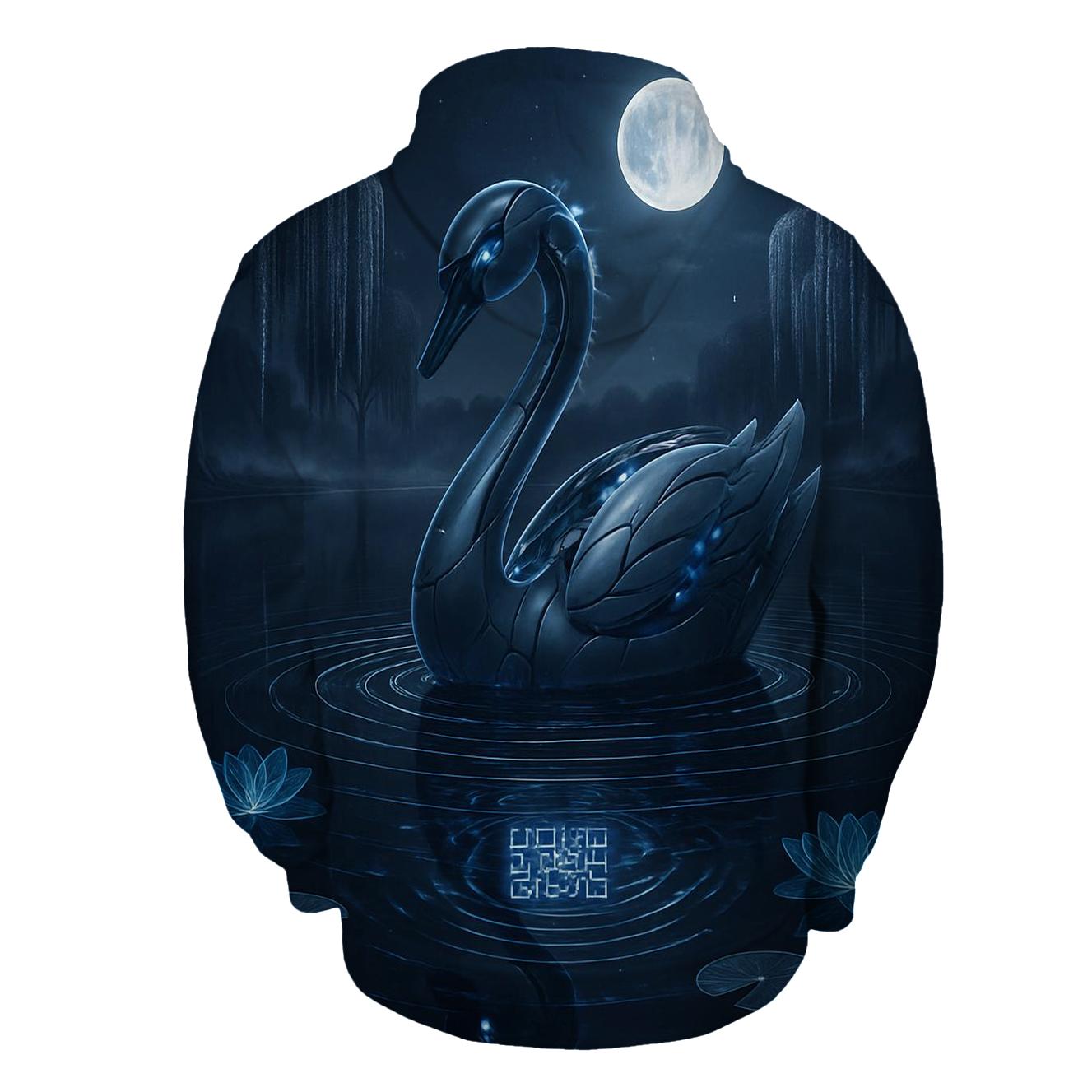 Binary Swan Lake custom hoodies