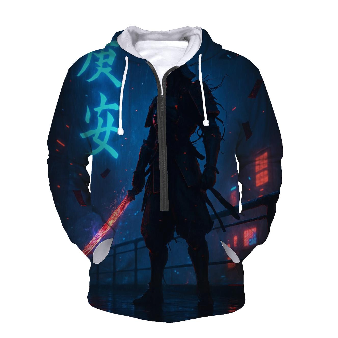 Nebula Street Samurai hoodies fashion
