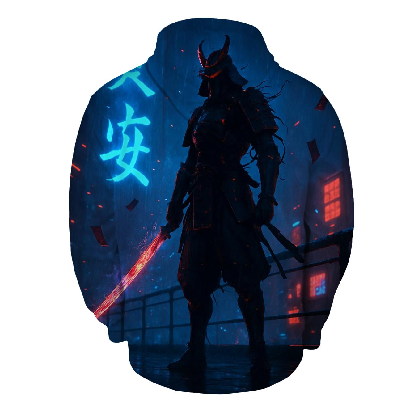 Nebula Street Samurai hoodies fashion