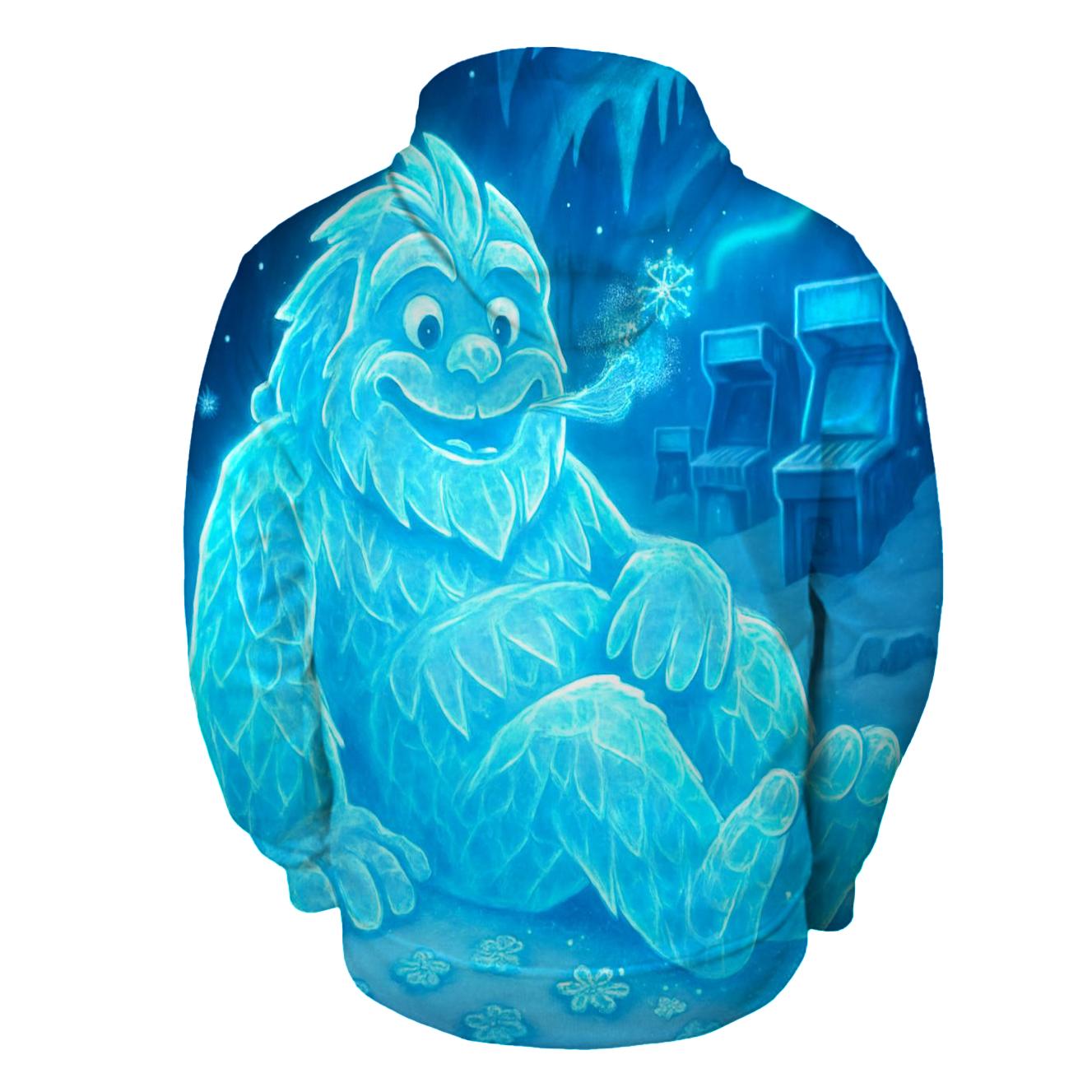 Frosted Neon Yeti custom hoodies