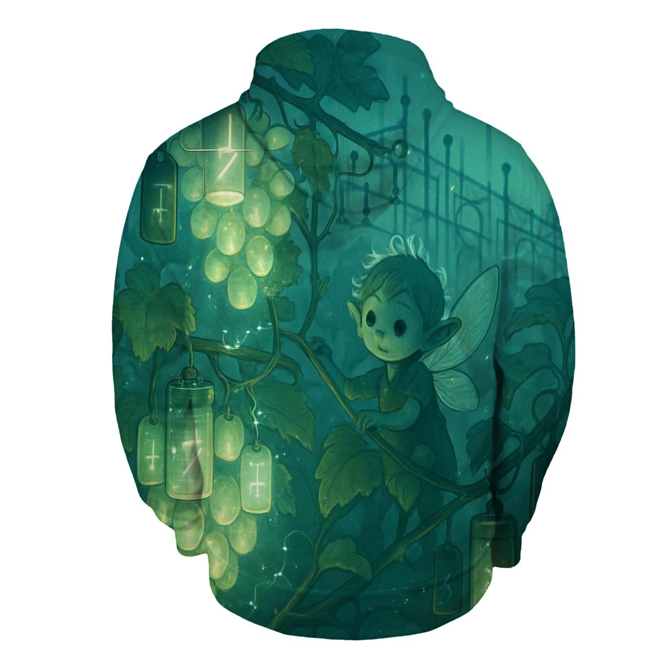 Voltage Vineyard Sprite printed hoodies