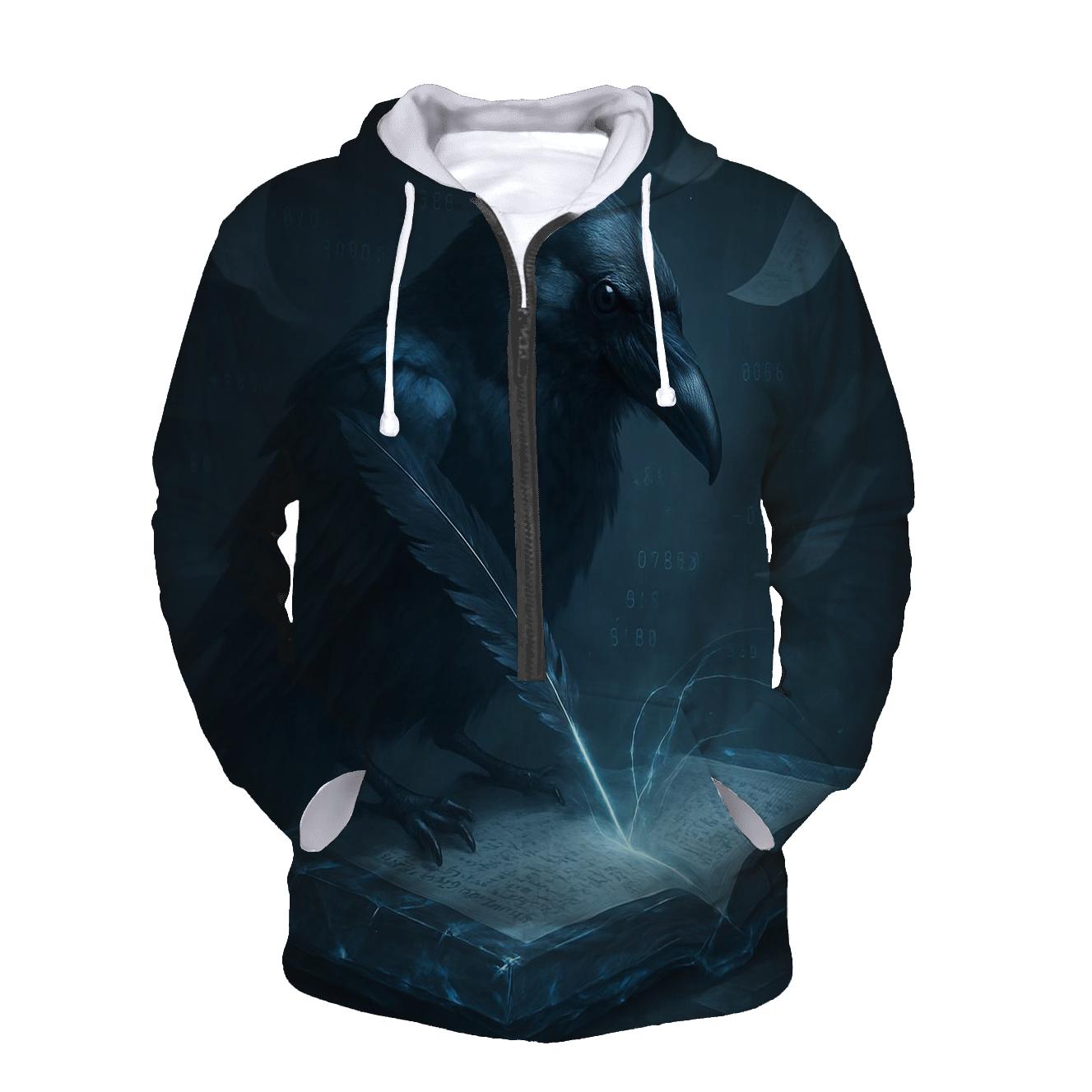 Crystal Ledger Raven heavyweight hoodies