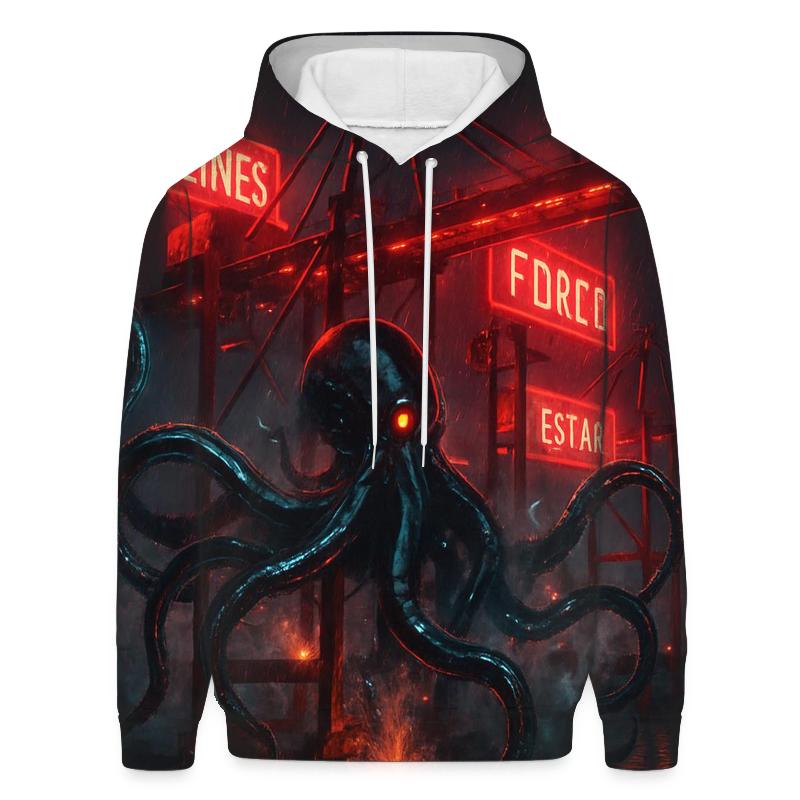 Chrome Harbor Kraken heavyweight hoodies