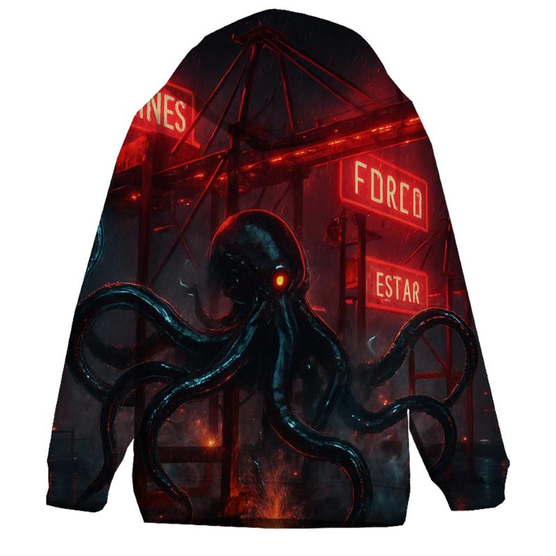 Chrome Harbor Kraken heavyweight hoodies