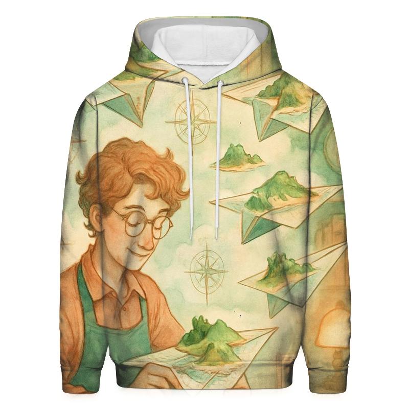 Paper Plane Cartographer hoodie styles
