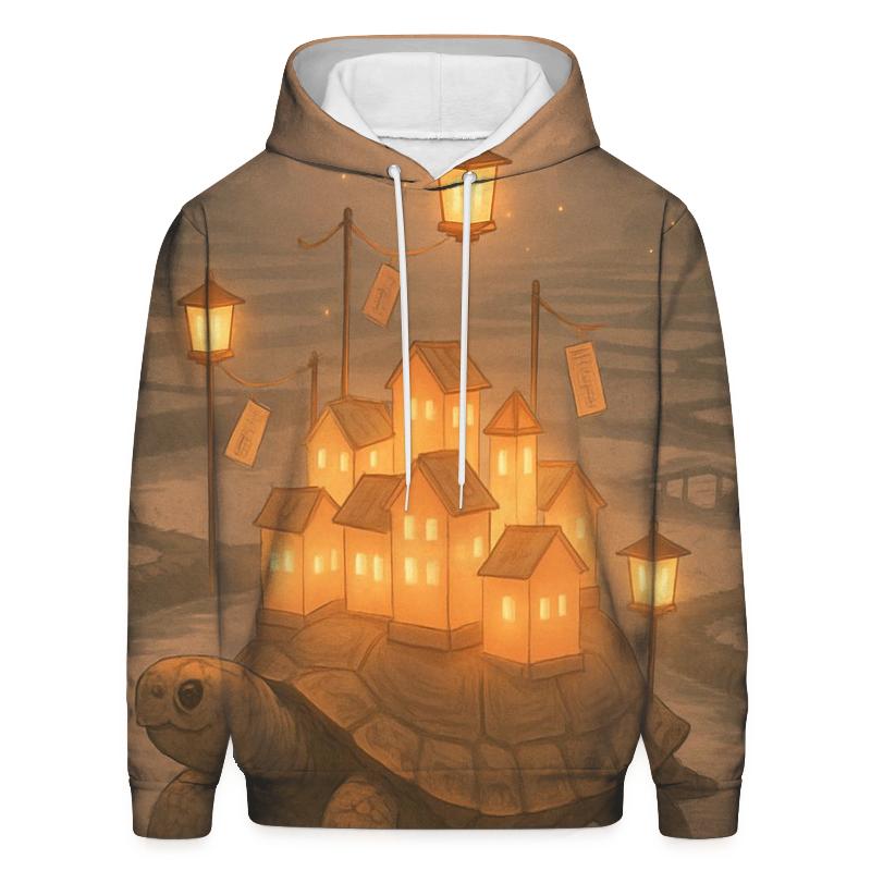 Paper Lantern Tortoise pullover hoodies