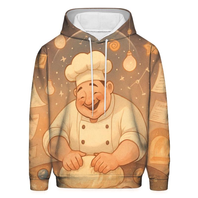 Cosmic Bakery Impresario printed hoodies