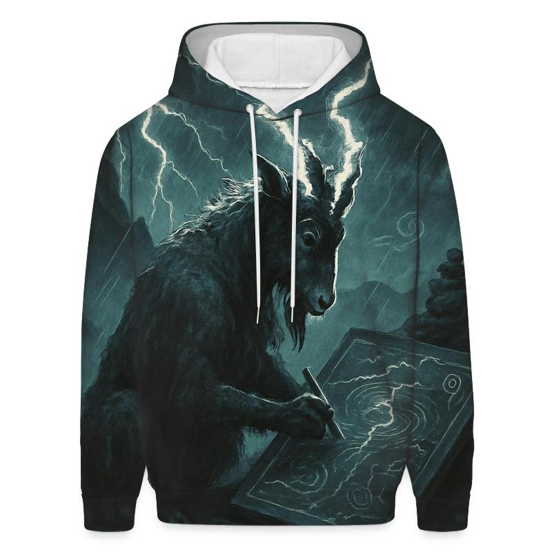 Thunderhorn Cartographer embroidered hoodies