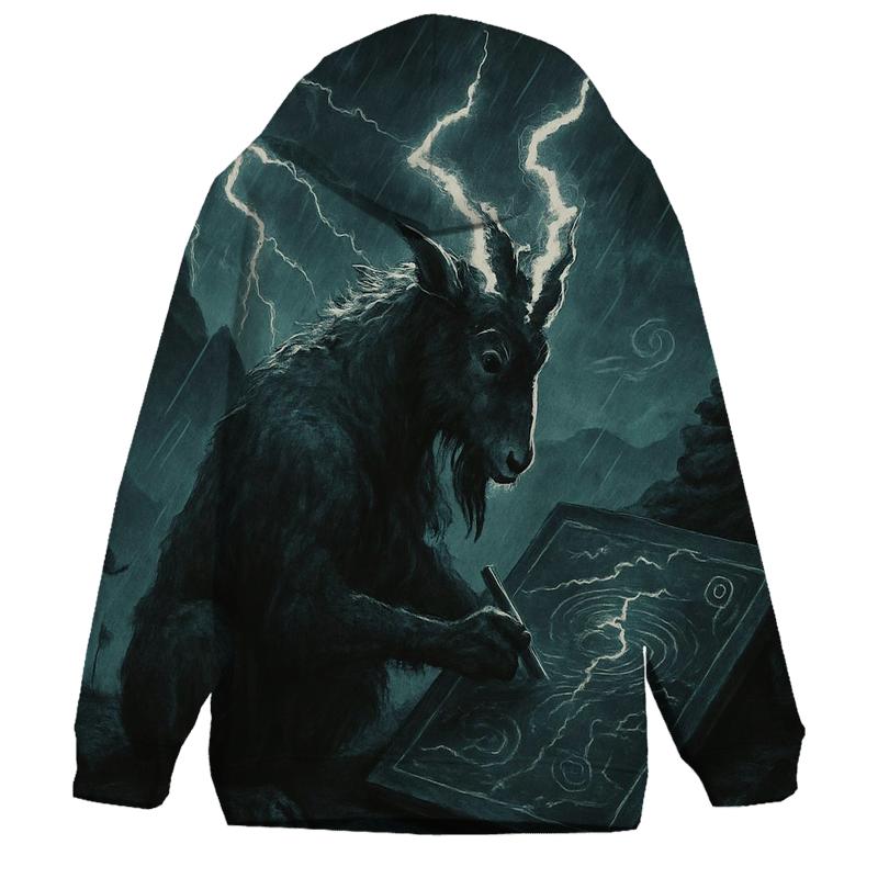 Thunderhorn Cartographer embroidered hoodies